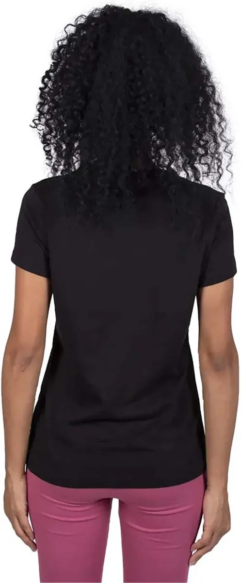 PUMA Small Logo Tee Dames T-shirt S - Zwart