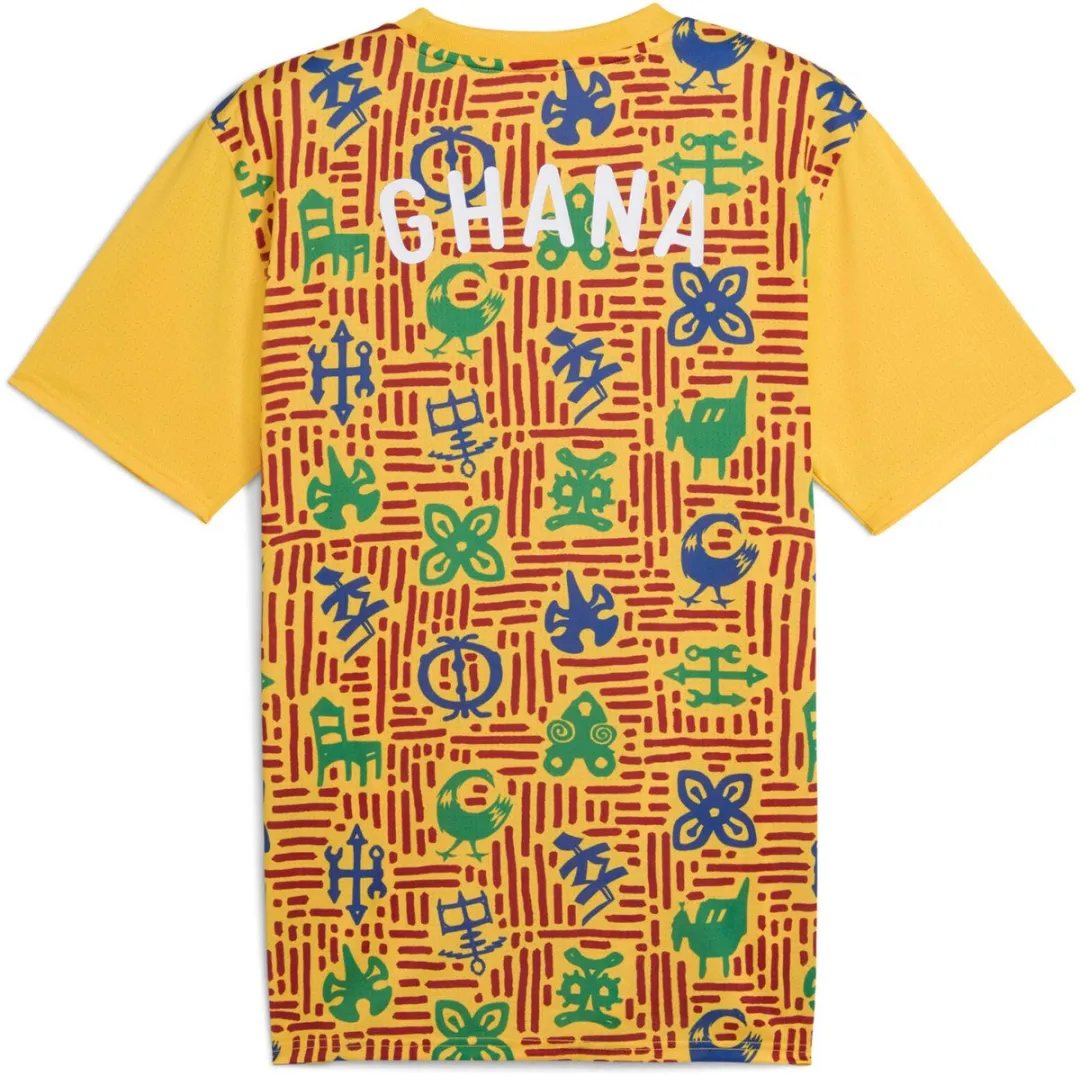 PUMA Prematch Shirt Ghana CAN 2025 - Geel M