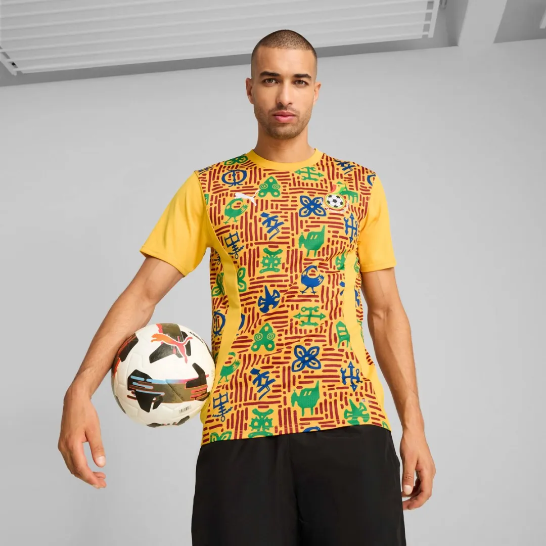 PUMA Prematch Shirt Ghana CAN 2025 - Geel M