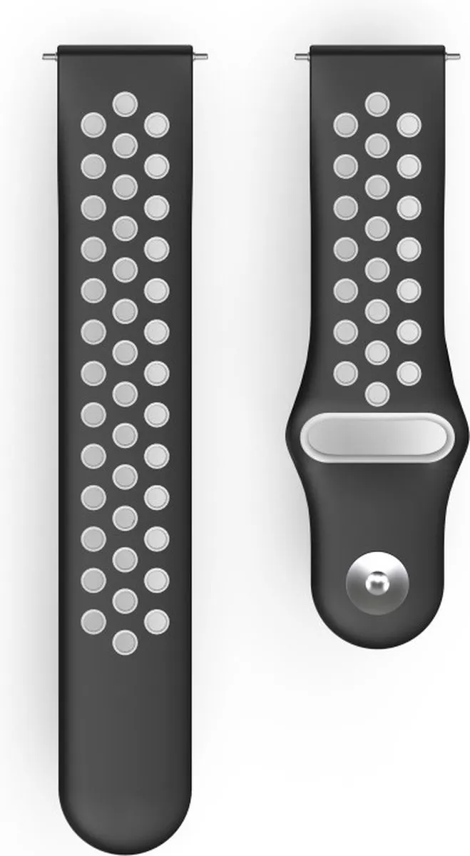 Hama Sportpolsband Fitbit Versa 2/Versa - Zwart - afbeelding 6 van 6