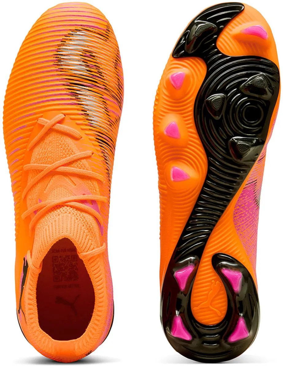 PUMA Future 8 Match Voetbalschoenen - Oranje - EU 37.5