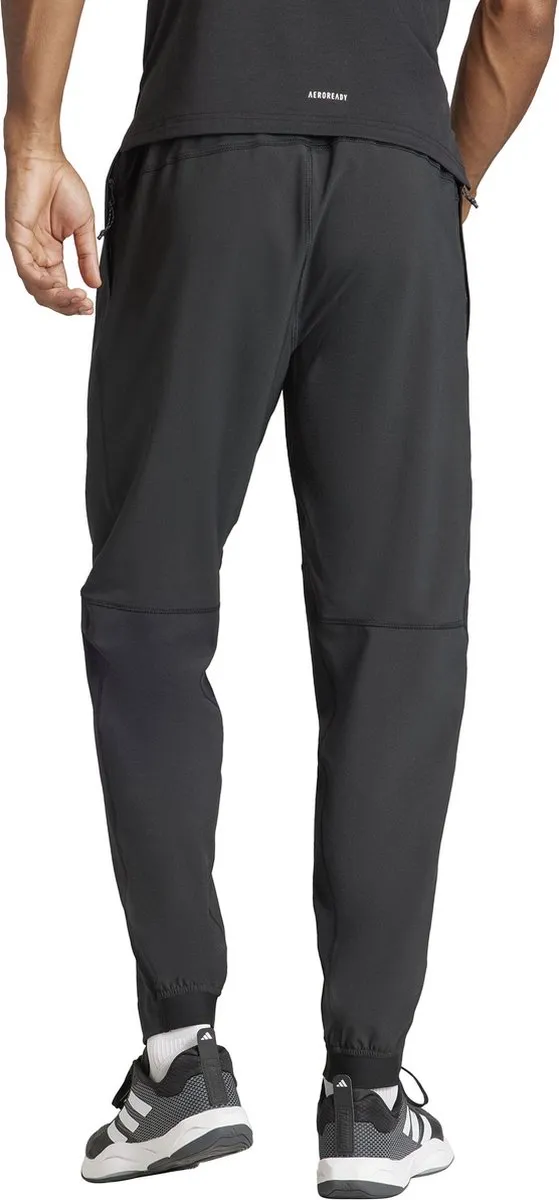 Adidas TR-ES Woven PT Trainingbroek S - Zwart/Wit