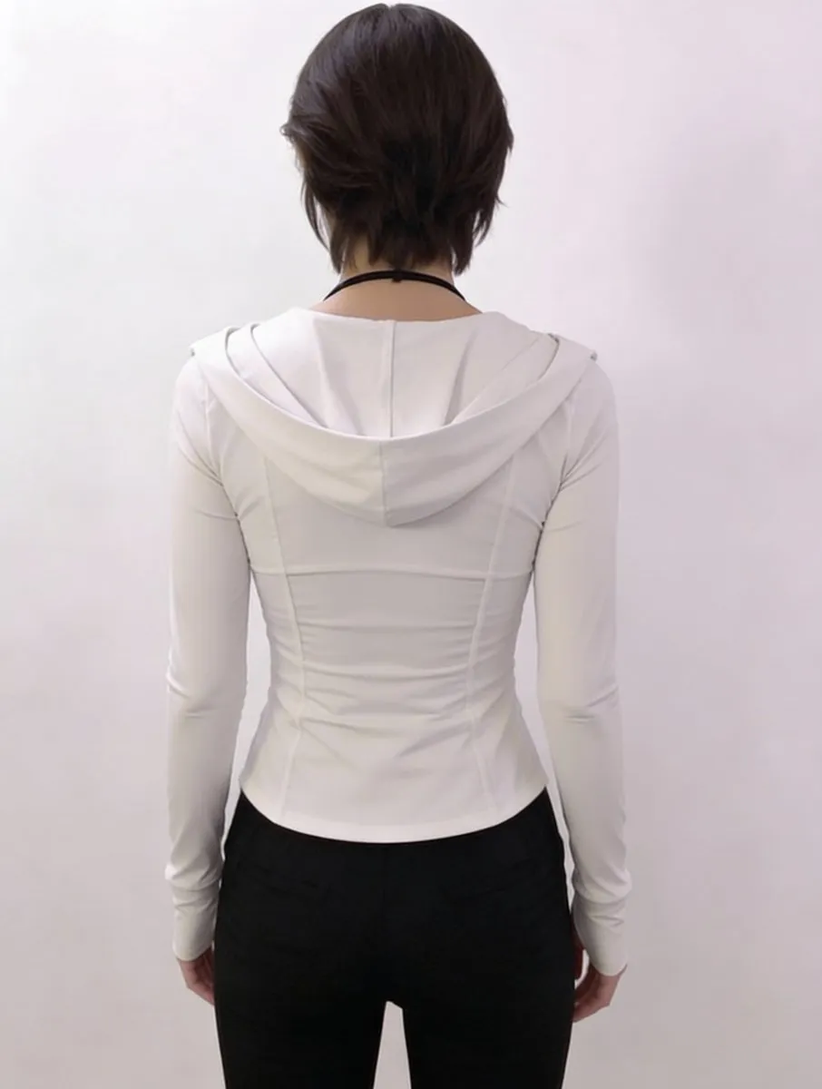 RedParrot Slim Fit Dames Vest Wit - L