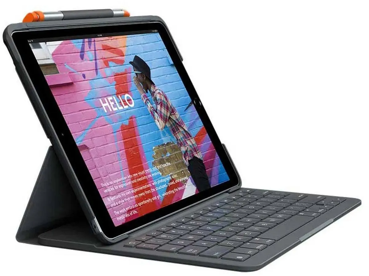 Logitech Slim Folio 920-009478 - iPad 10.2" Black