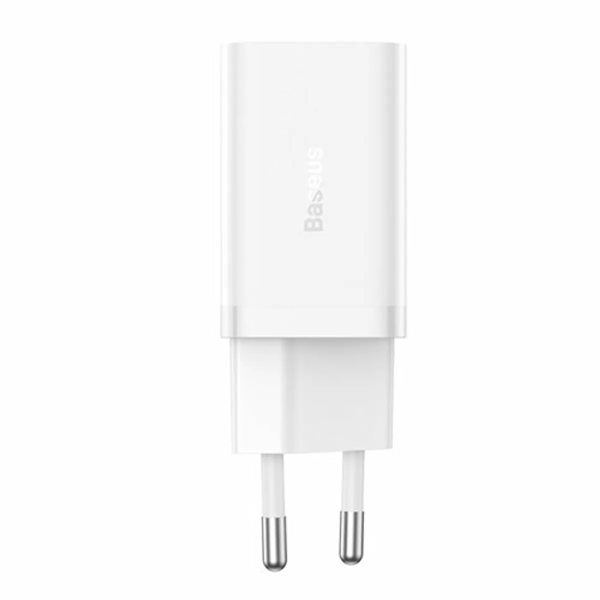 Baseus GaN5 Pro CCGP180102 USB-C Oplader 40W - 2x USB-C - Wit