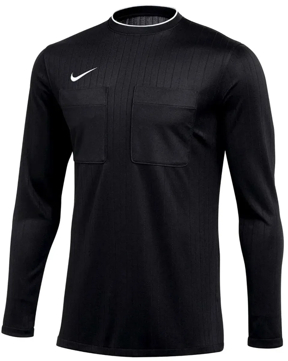 Nike Dri-Fit Referee T-shirt Lange Mouwen - XS - Zwart
