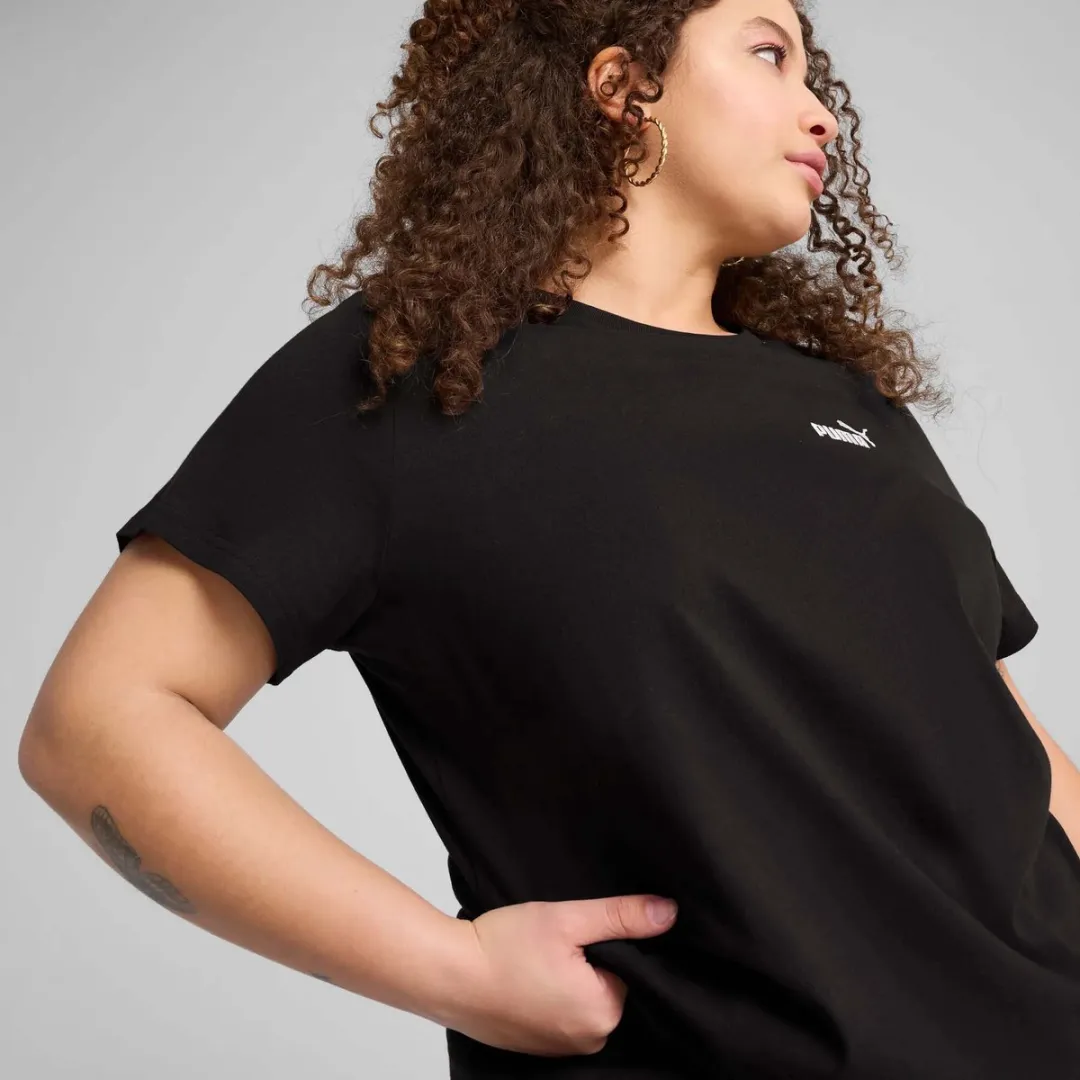 PUMA Ess Klein T-Shirt Nr.1 682372-01 - Zwart