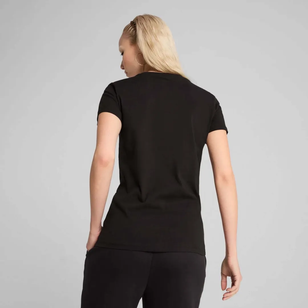 PUMA Ess Klein T-Shirt Nr.1 682372-01 - Zwart