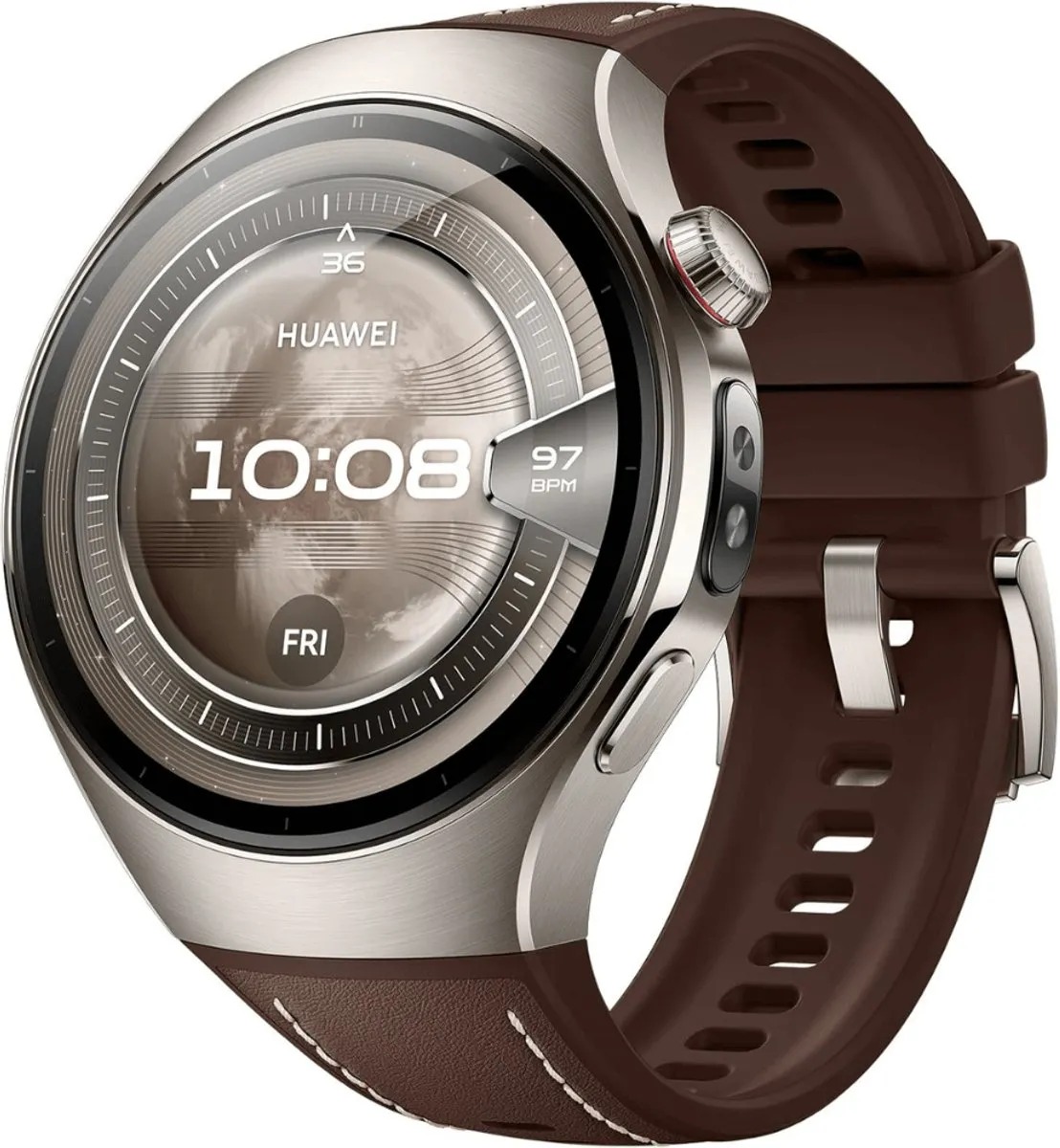 Huawei Watch 5 46mm Smartwatch - Bruin