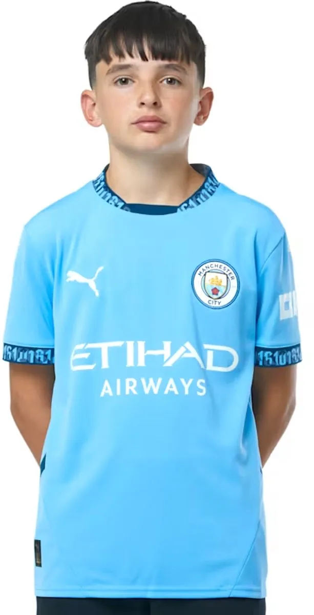 PUMA Manchester City Jr Home Shirt