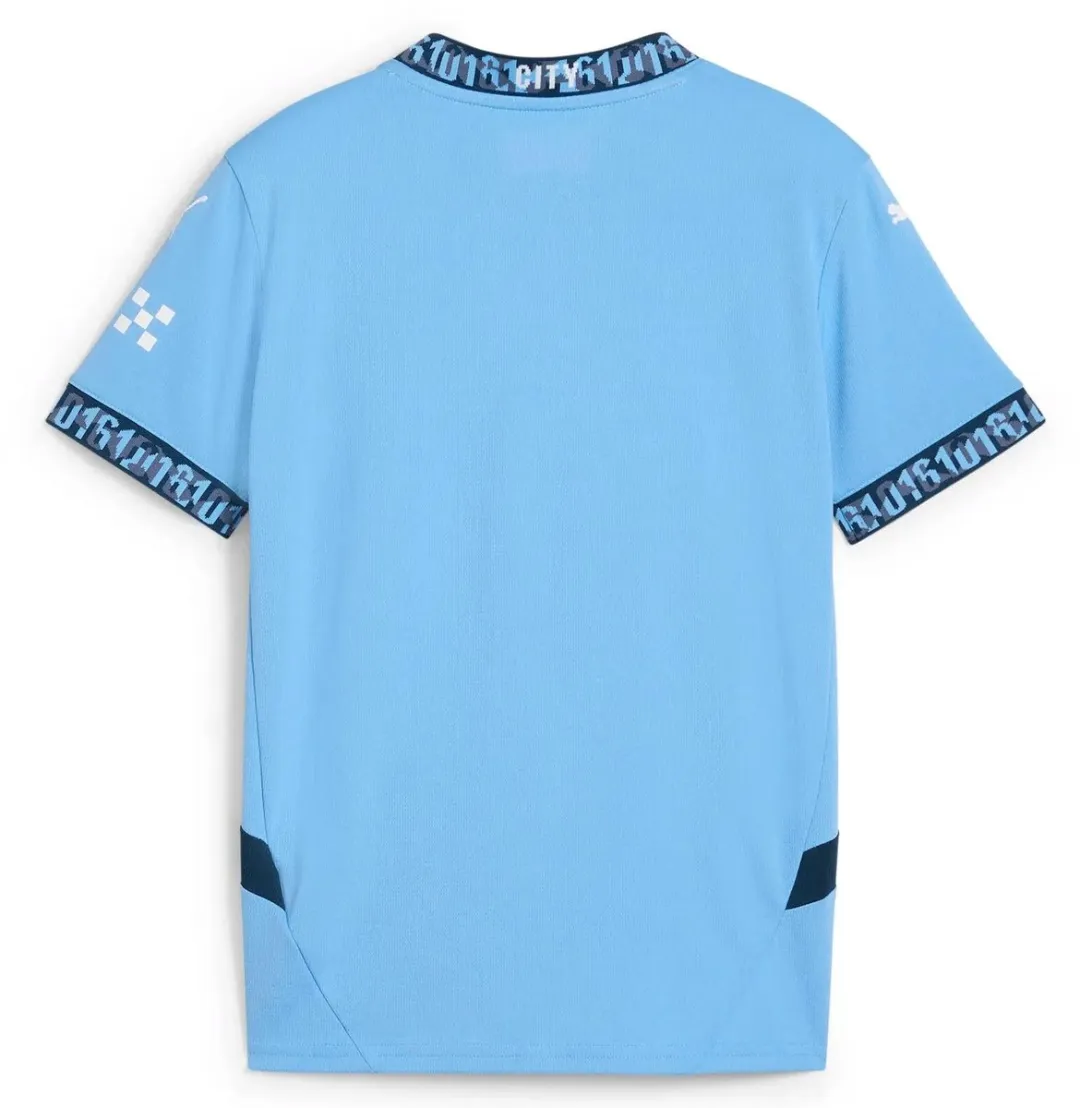 PUMA Manchester City Jr Home Shirt - 116 - Lichtblauw