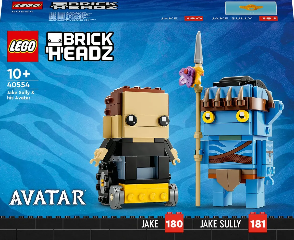 LEGO Brickheadz Avatar 40554 Jake Sully & His Avatar