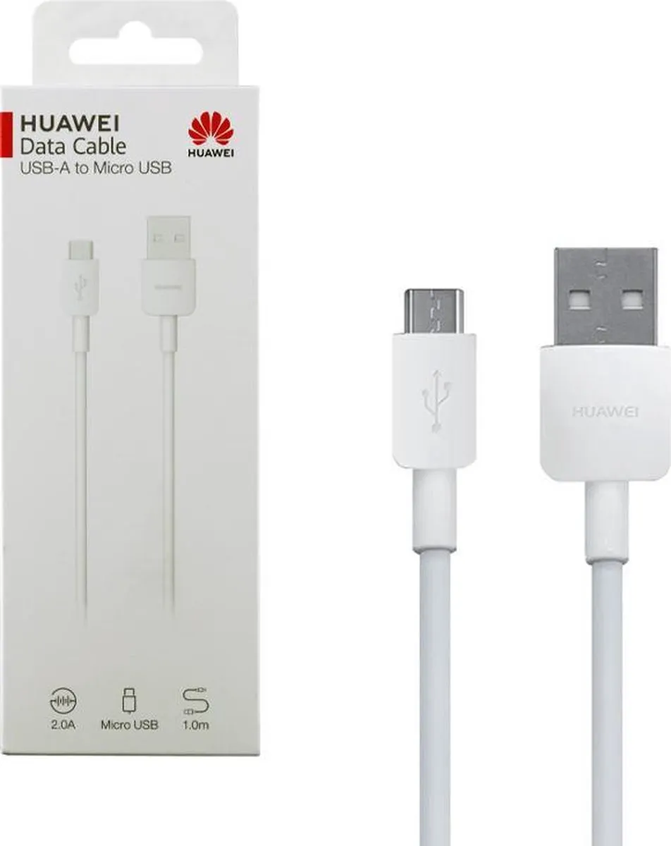 Huawei CP70 Micro USB Kabel 1M - Wit