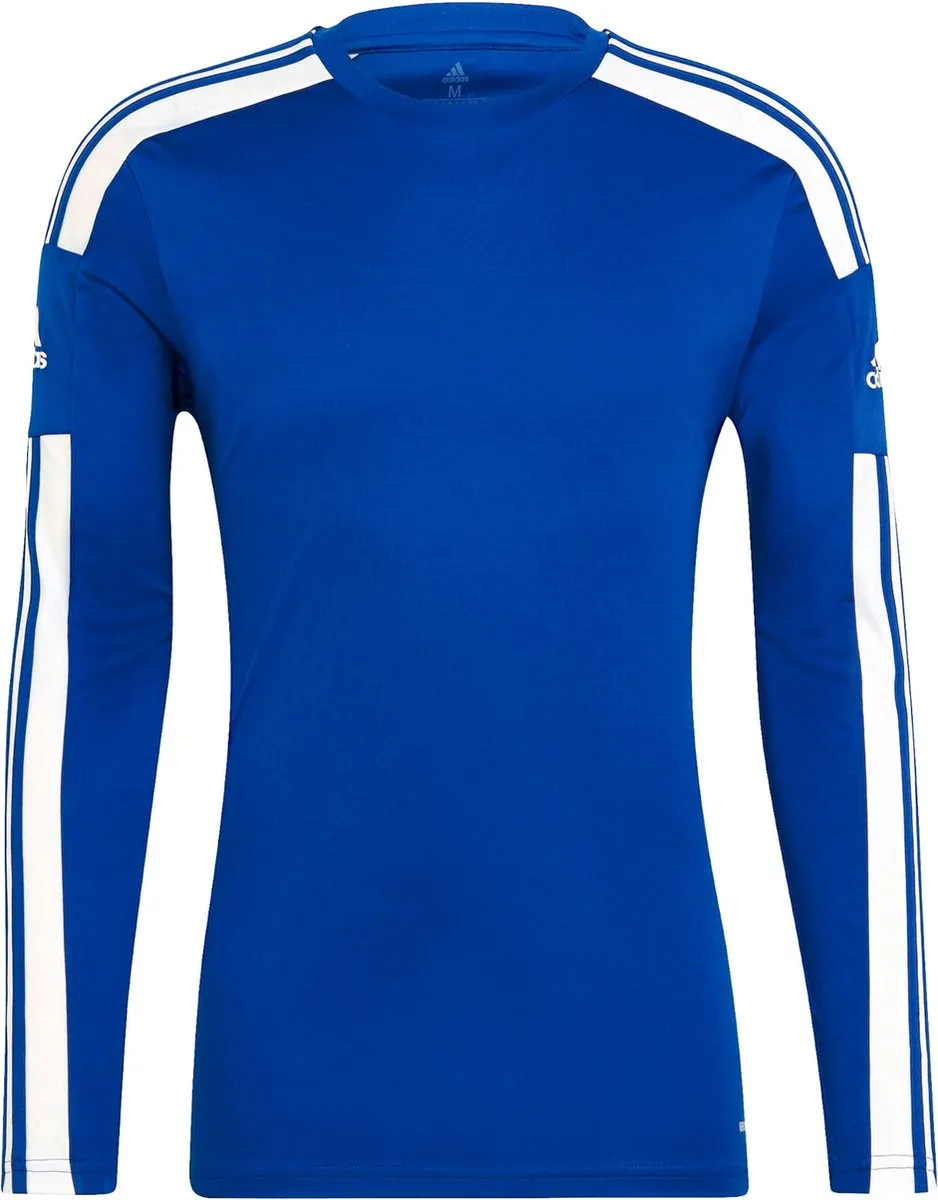 adidas Squadra 21 Sportshirt - S - Blauw/Wit