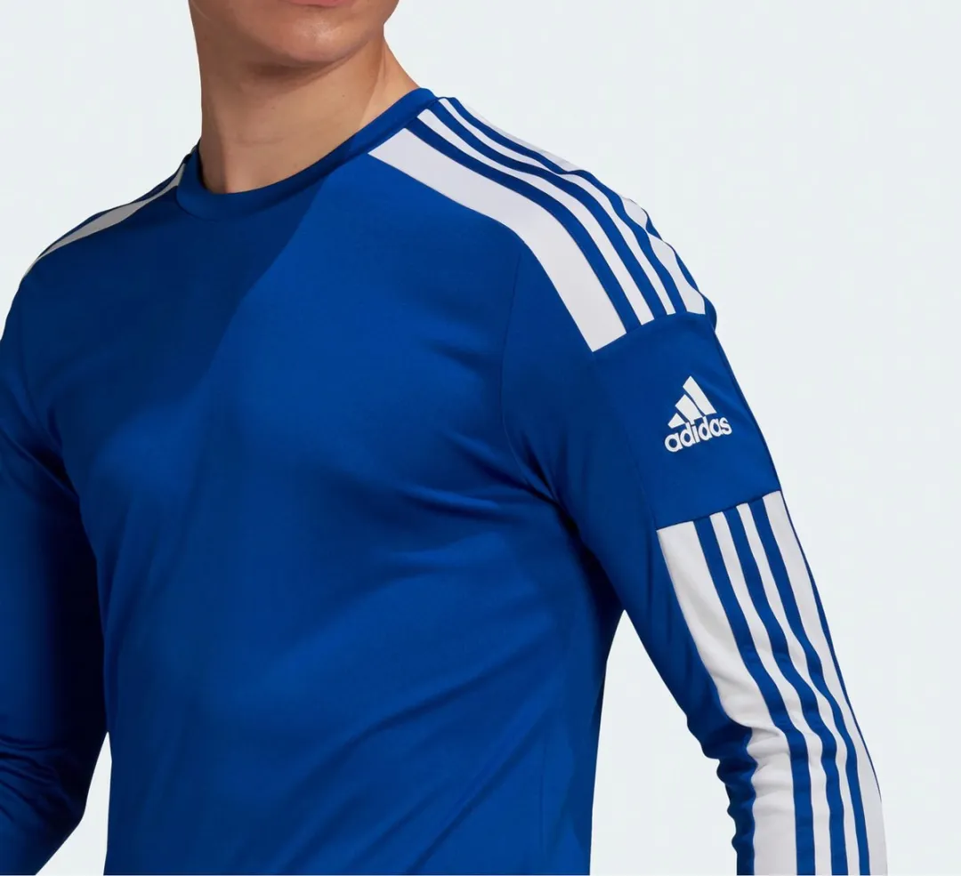 adidas Squadra 21 Sportshirt - S - Blauw/Wit