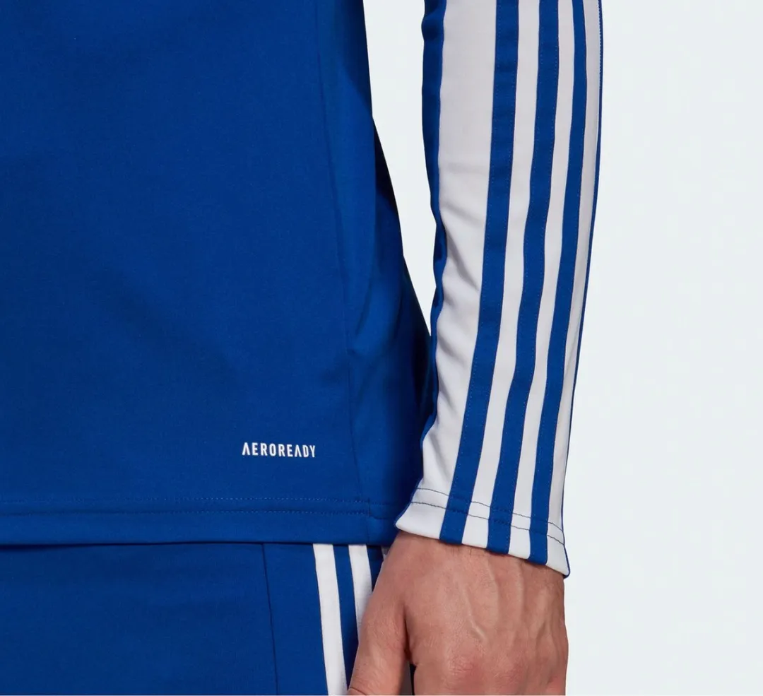 adidas Squadra 21 Sportshirt - S - Blauw/Wit