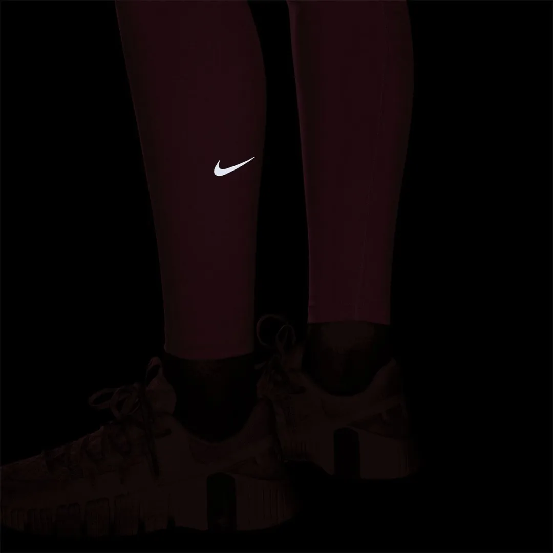 Nike One Logo Tights Legging - Roze - Maat L - Dames