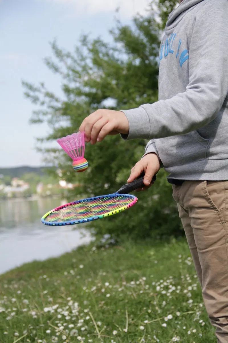 Schildkröt Badmintonset 4-delig Blauw