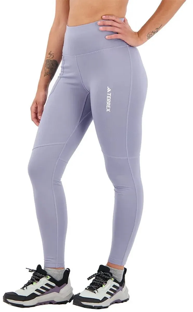 Adidas Organiser Multi Brushed Leggings M - Silvio Paars