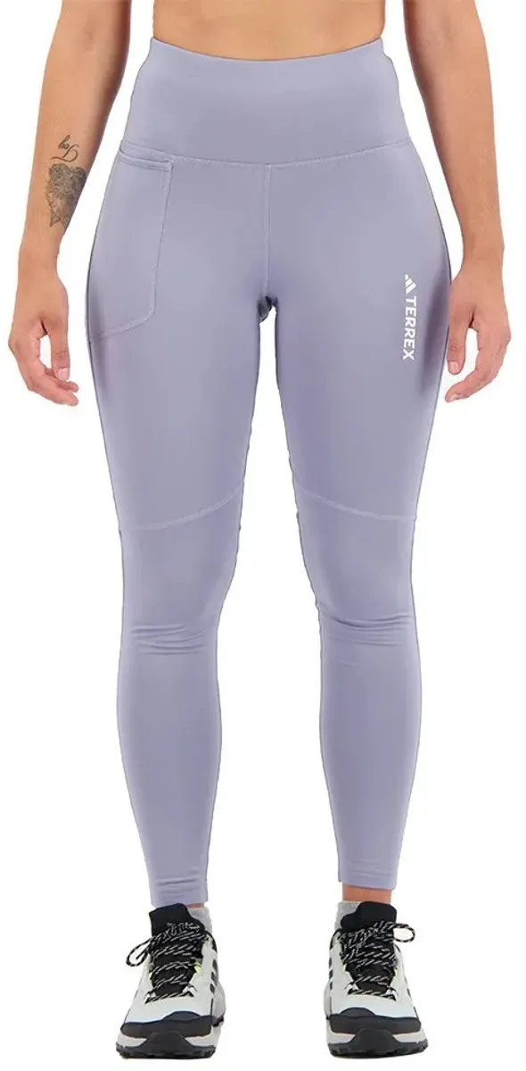 Adidas Organiser Multi Brushed Leggings M - Silvio Paars