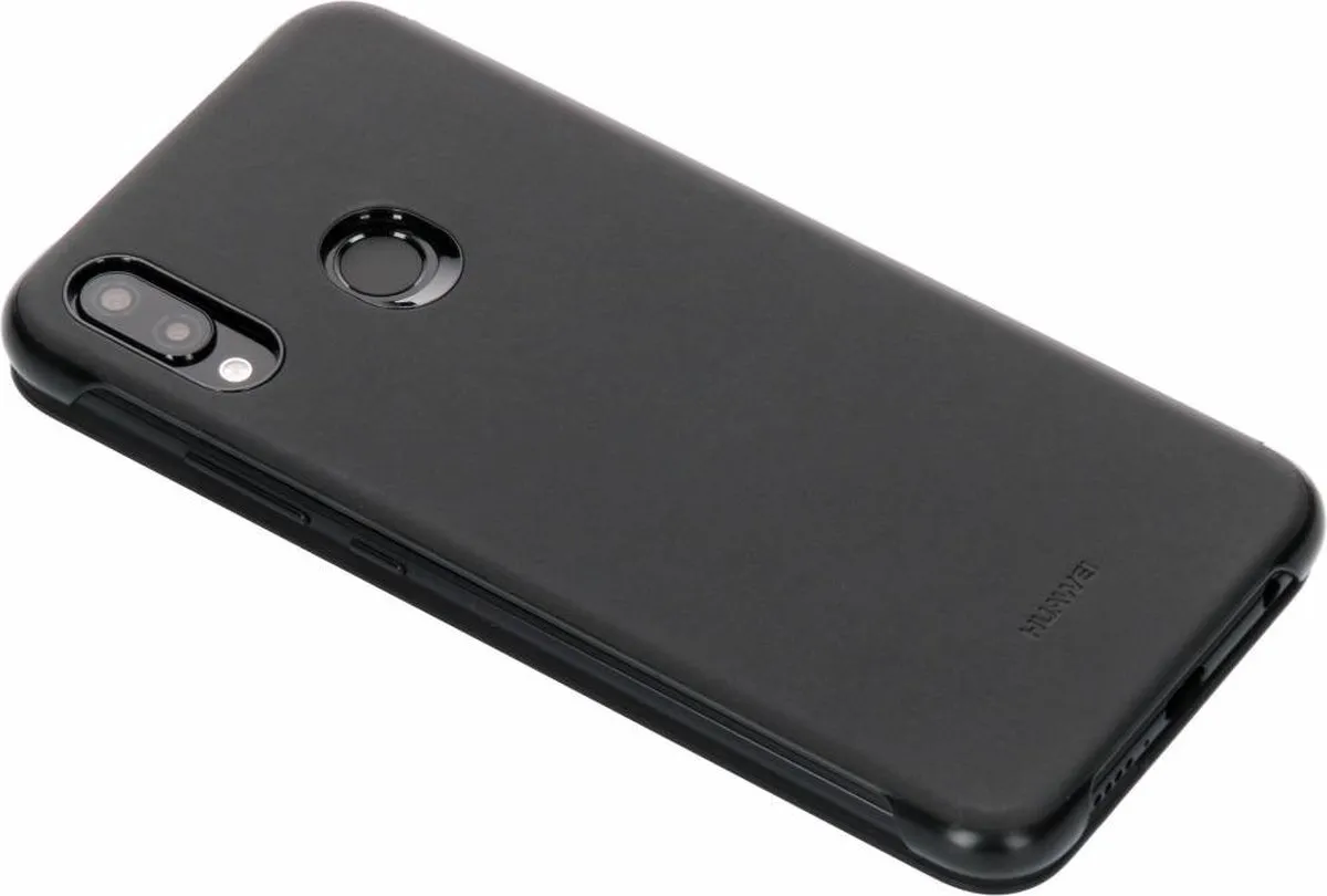 Huawei P20 Lite HP20L-24 Smart View Flip Cover - Zwart