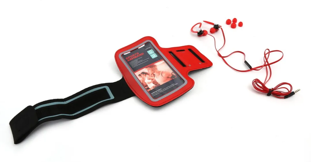 NÖRDIC Platinet PM1070R Sportarmband & Oordopjes