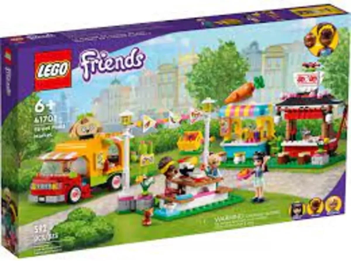 LEGO Friends Streetfoodmarkt 41701 - 592 Stukken - afbeelding 6 van 6