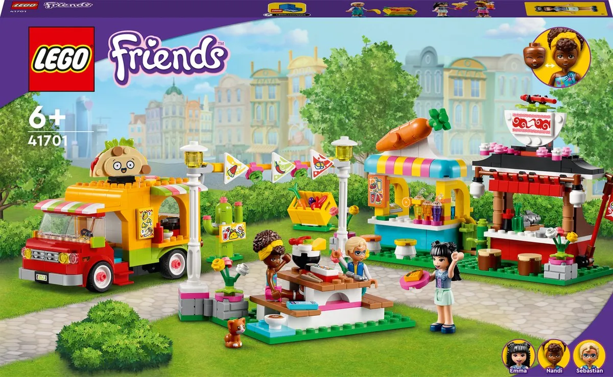 LEGO Friends Streetfoodmarkt 41701
