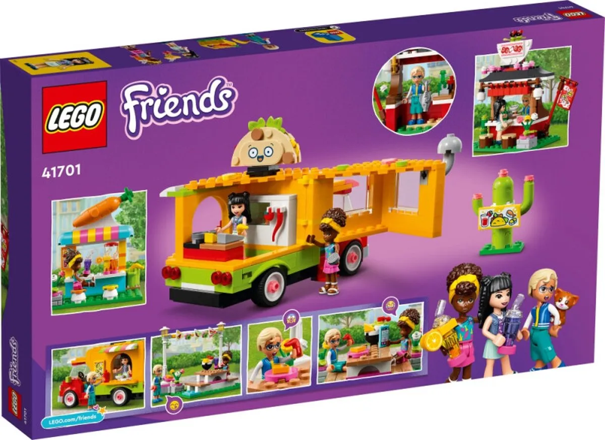 LEGO Friends Streetfoodmarkt 41701 - 592 Stukken - afbeelding 4 van 6