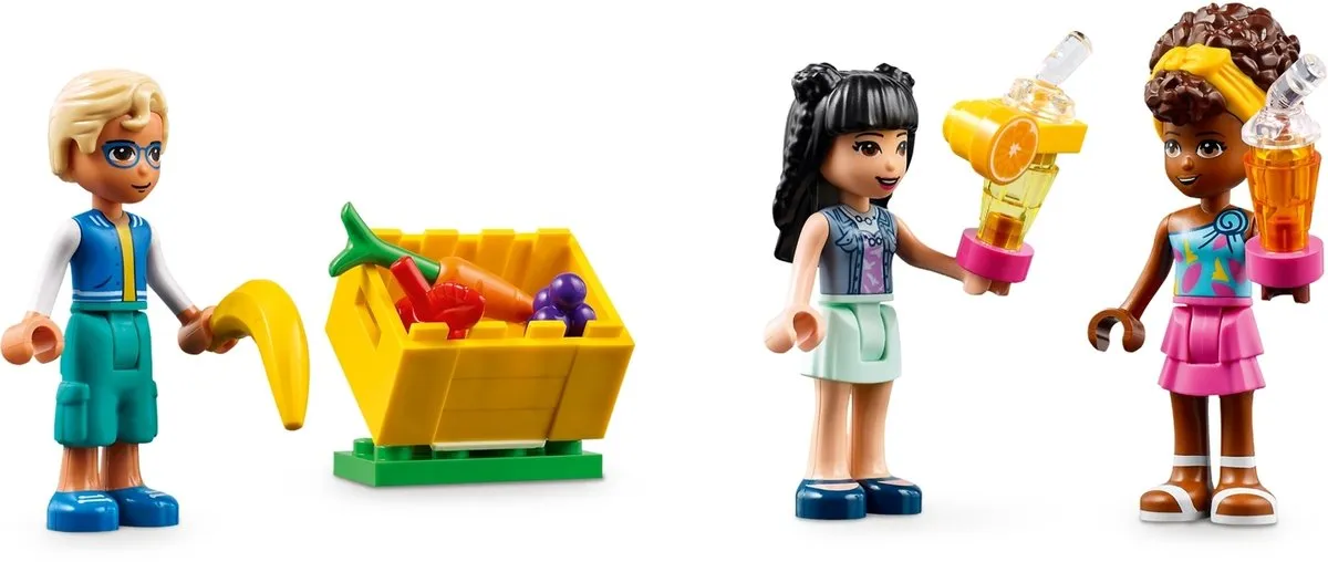 LEGO Friends Streetfoodmarkt 41701 - 592 Stukken - afbeelding 3 van 6