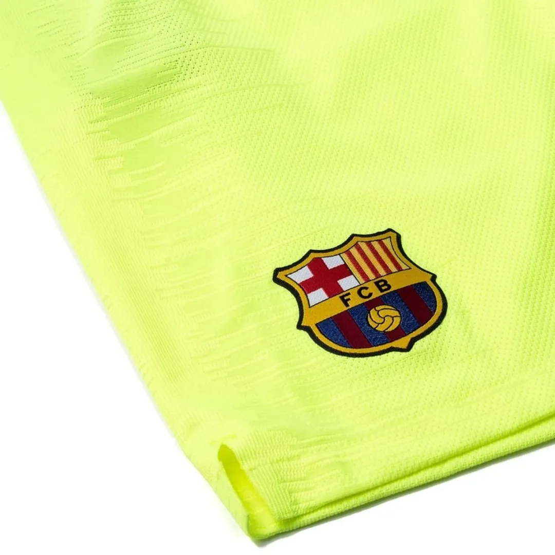 Nike Vaporknit FC Barcelona Korte Broek M - Geel