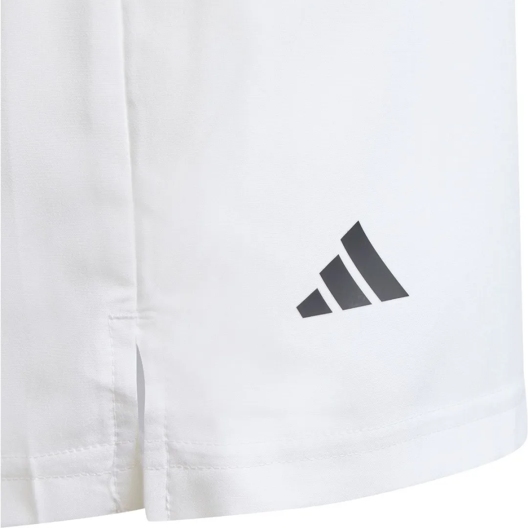 Adidas Club Tennis 3-Stripes Short Junior 152 - Lichtblauw/Wit