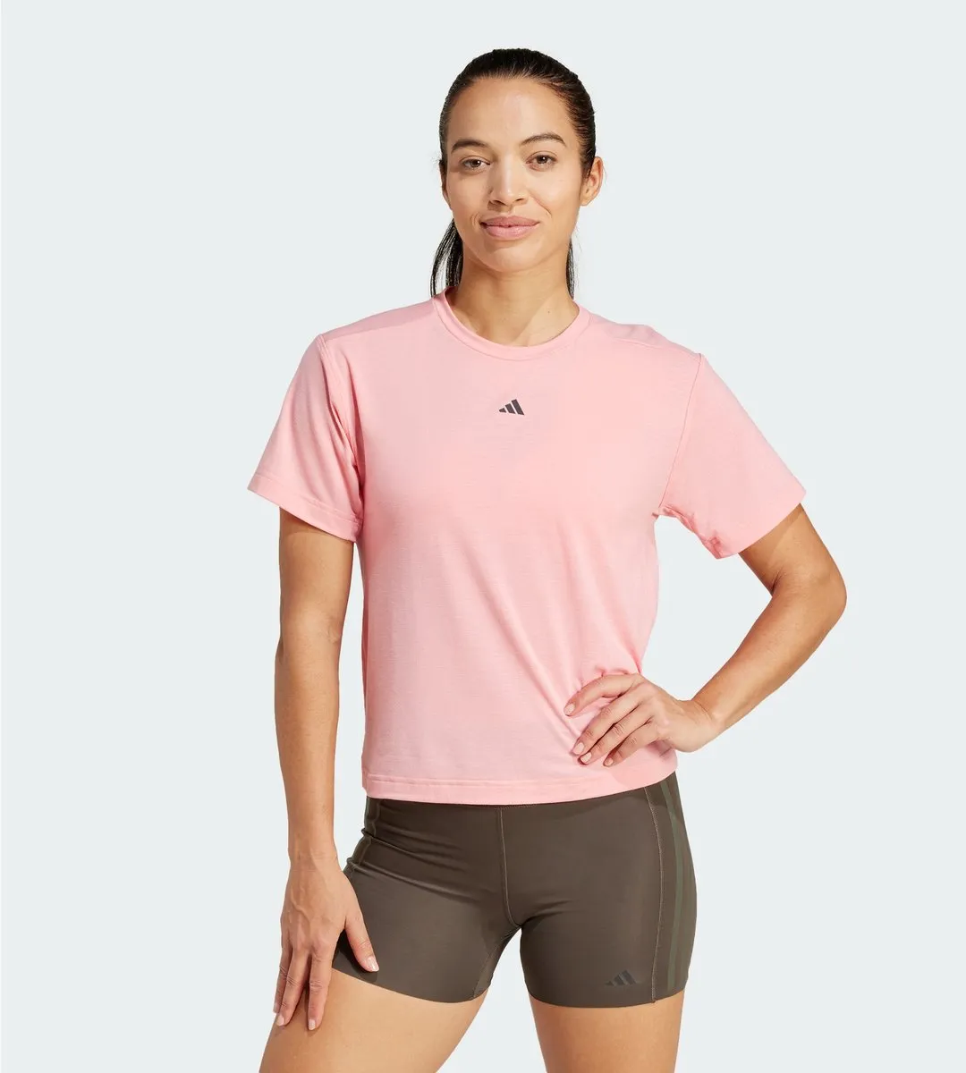 Adidas Performance PrimeLift Back-Cutout T-shirt IW3160 - Roze