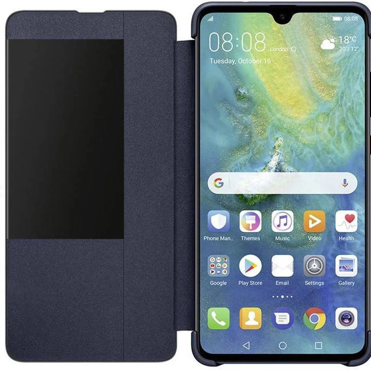 Huawei Smart View Flip Cover Mate 20 - Blauw