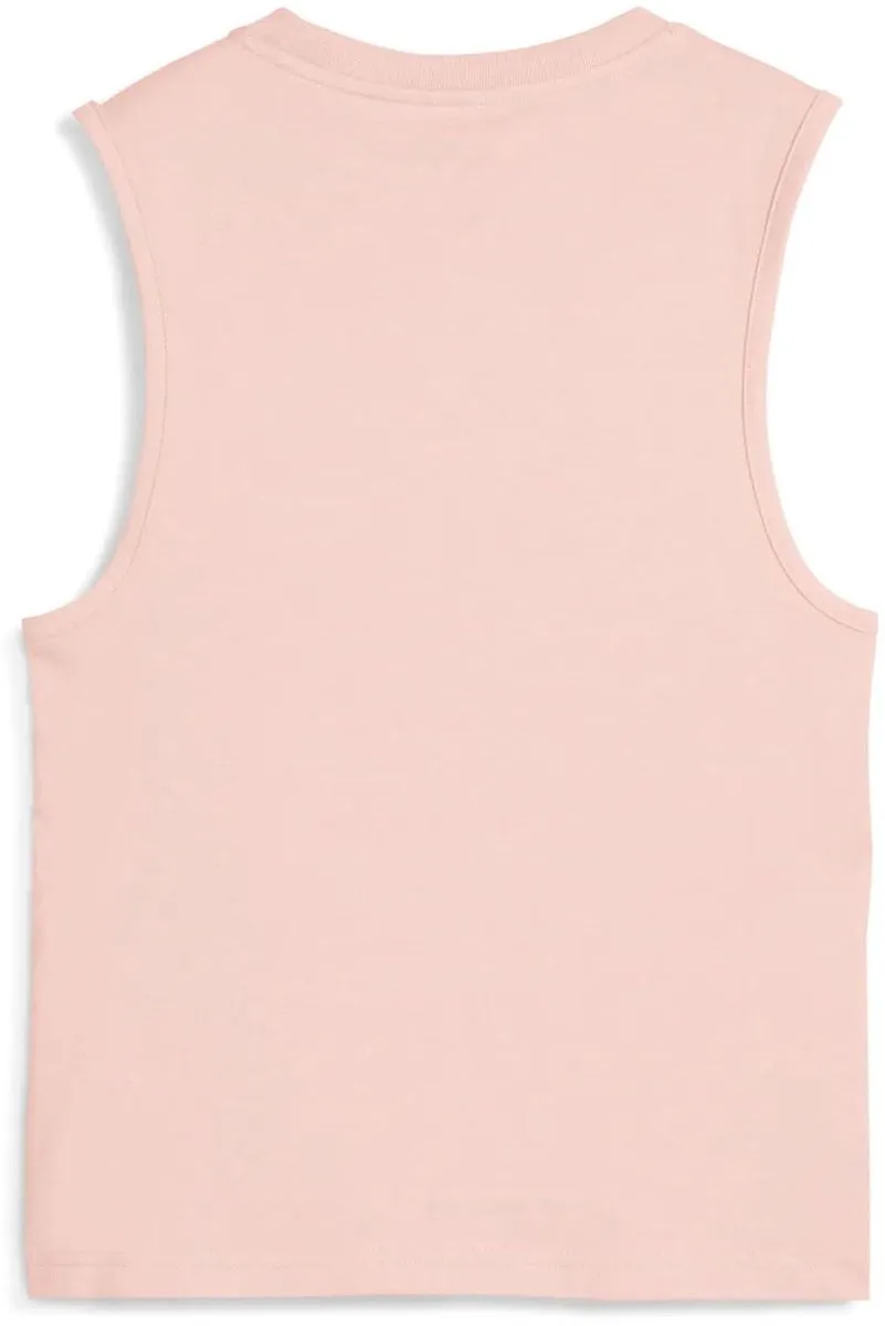PUMA ESS No. 1 Logo Tanktop Dames - Maat S - Roze