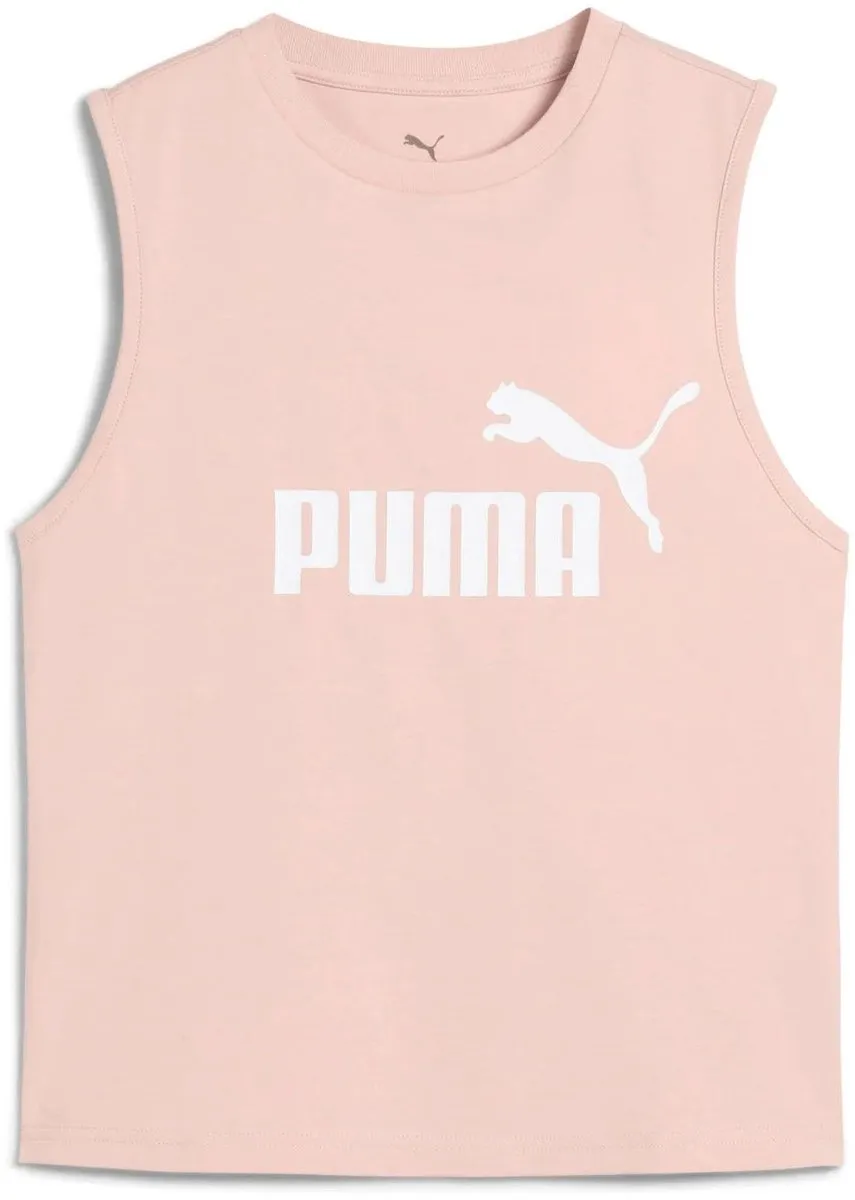 PUMA ESS No. 1 Logo Tanktop Dames - Maat S - Roze
