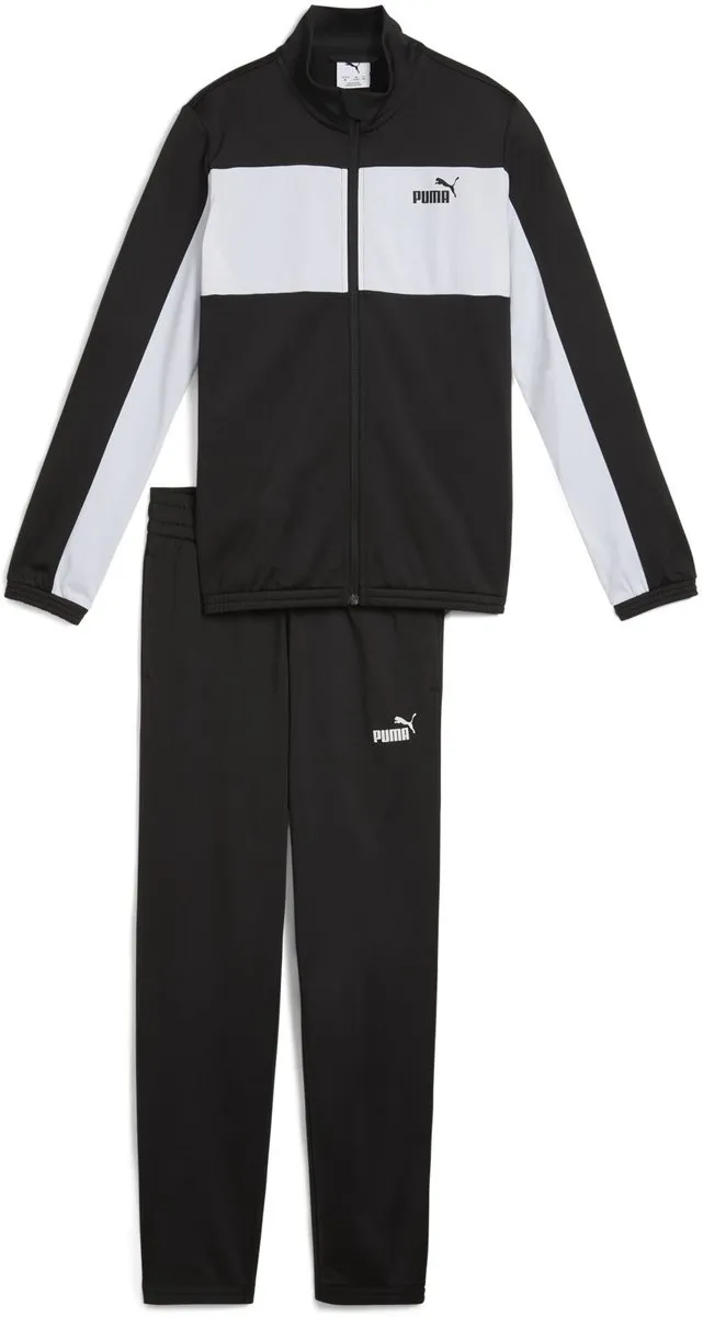 PUMA Poly Colorblock Joggingpak 164 - Zwart