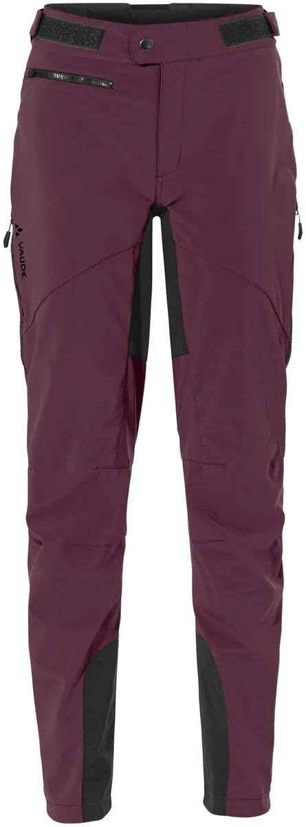 Vaude Qimsa Softshell Fietsbroek II - Dames 36 - Cassis Uni