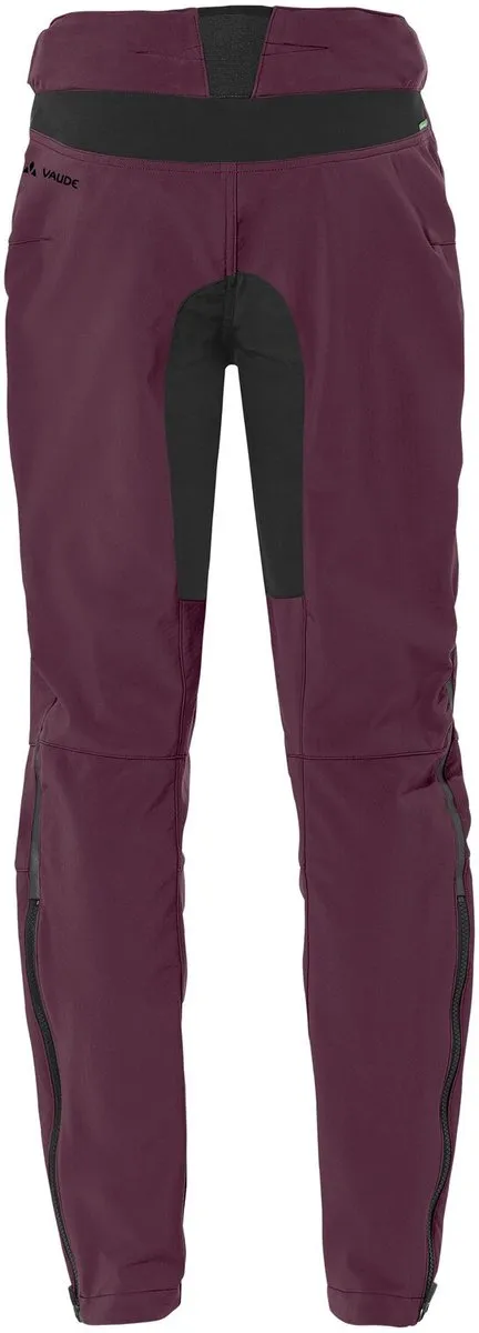 Vaude Qimsa Softshell Fietsbroek II - Dames 36 - Cassis Uni