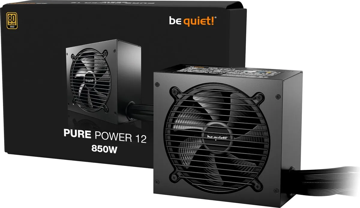 be quiet! Pure Power 12 M 850W Voeding - BP004EU - Volledig Modulair