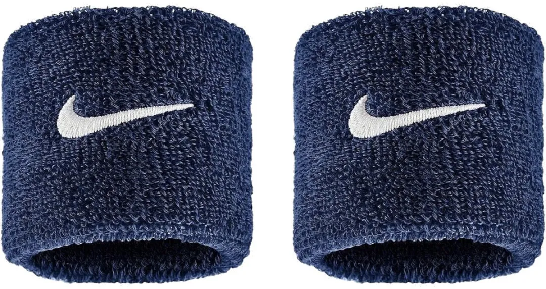 Nike Swoosh Classic Armband N1012405-463 - Marine-wit