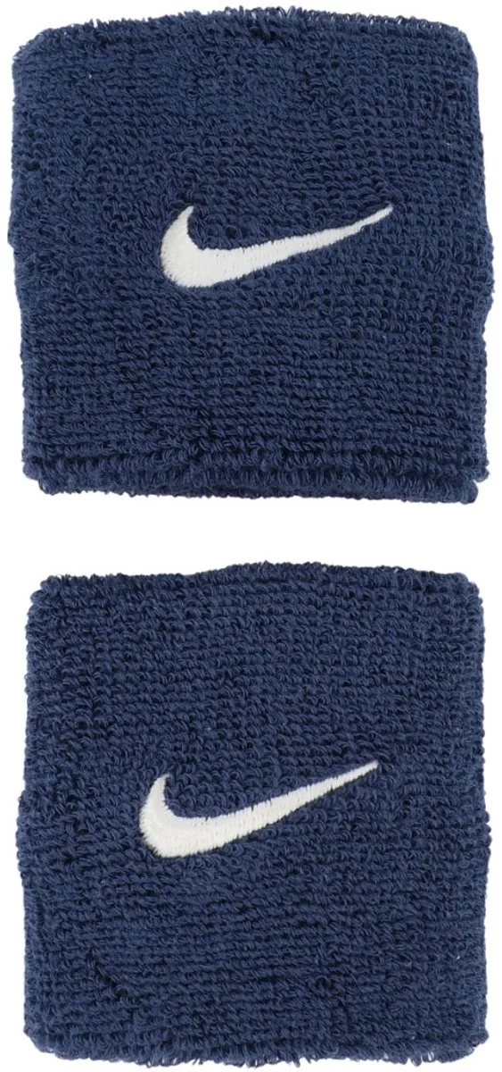 Nike Swoosh Classic Armband N1012405-463 - Marine-wit