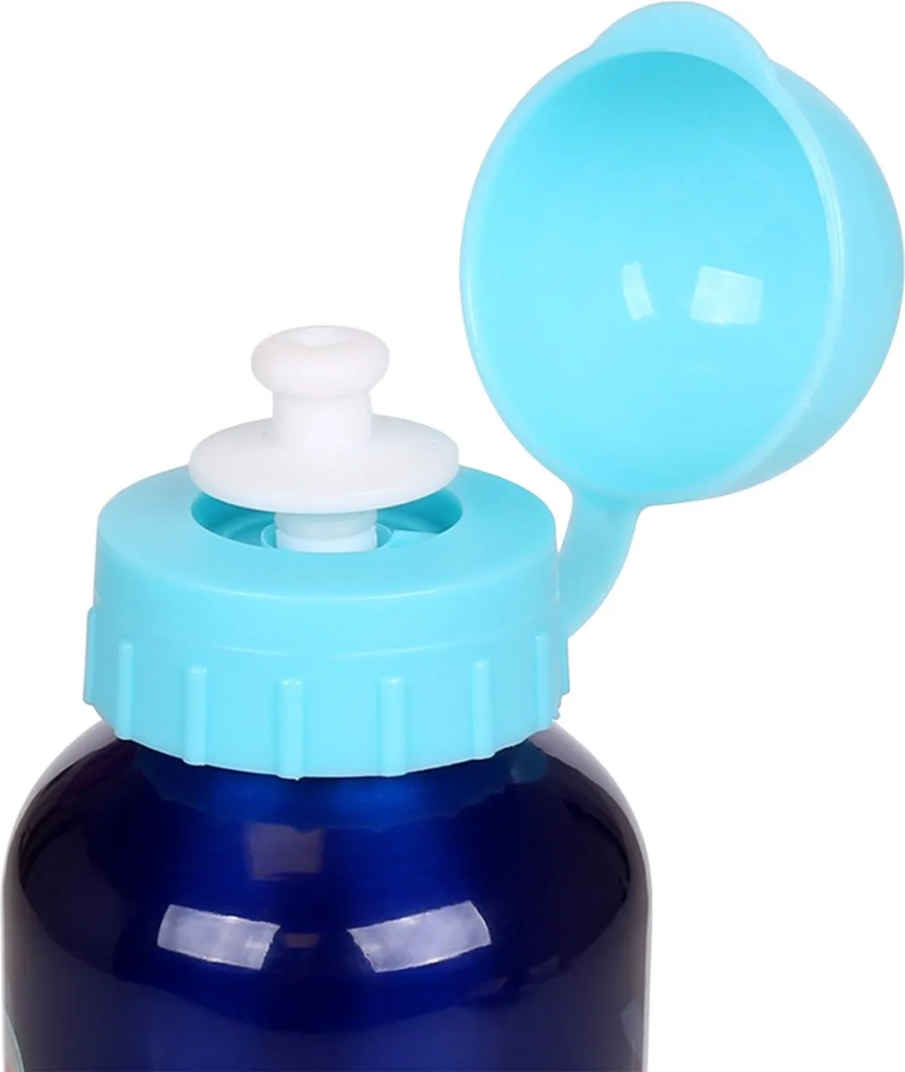 Disney Stitch Aluminium Waterfles 400ml - Blauw