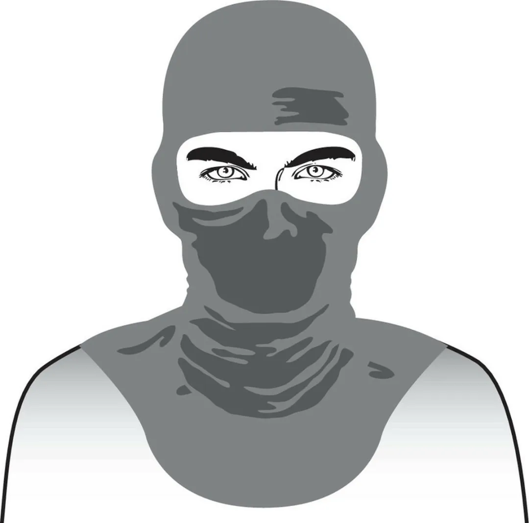 Lampa Helmmuts Nekwarmer Motor Scooter - Zwart Mask-Neck