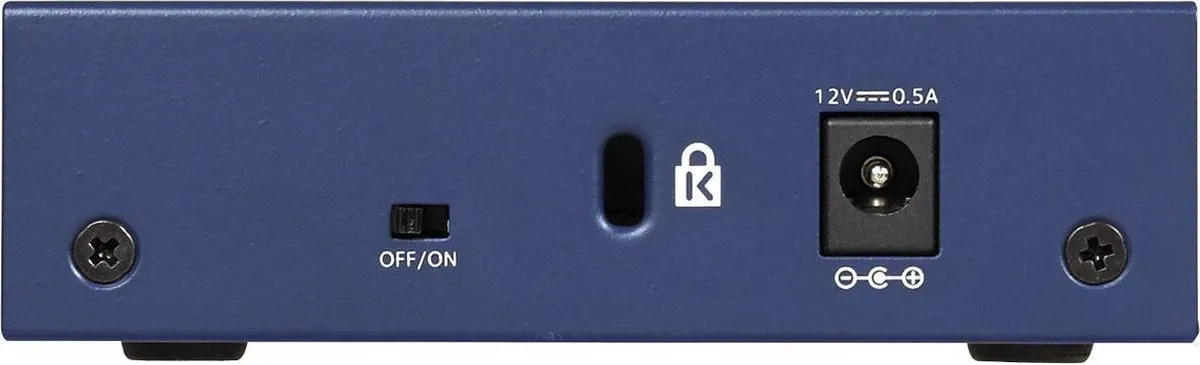 Netgear GS105 Unmanaged Switch 5 Poorten - 1Gbps