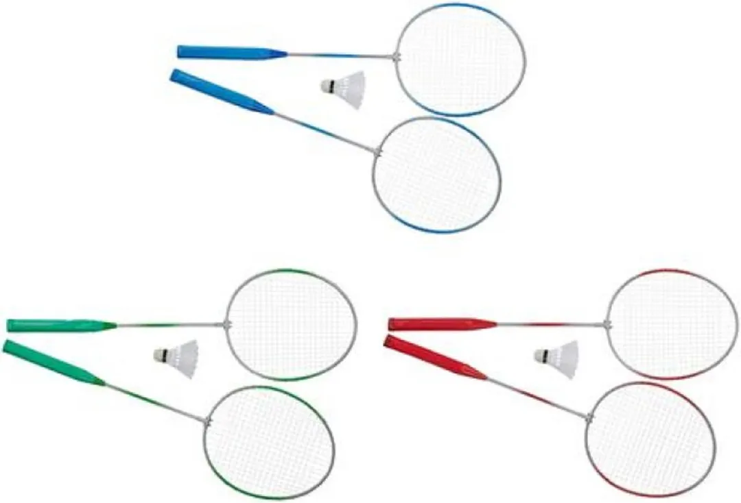 Eddy Toys Badminton Set - 3 Stuks Groen