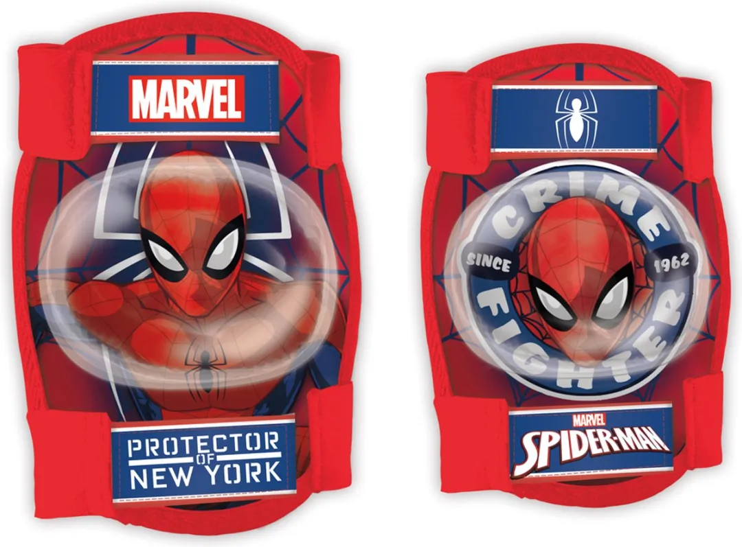 Marvel Spider-Man Junior Beschermset - 4-delig Rood Maat S