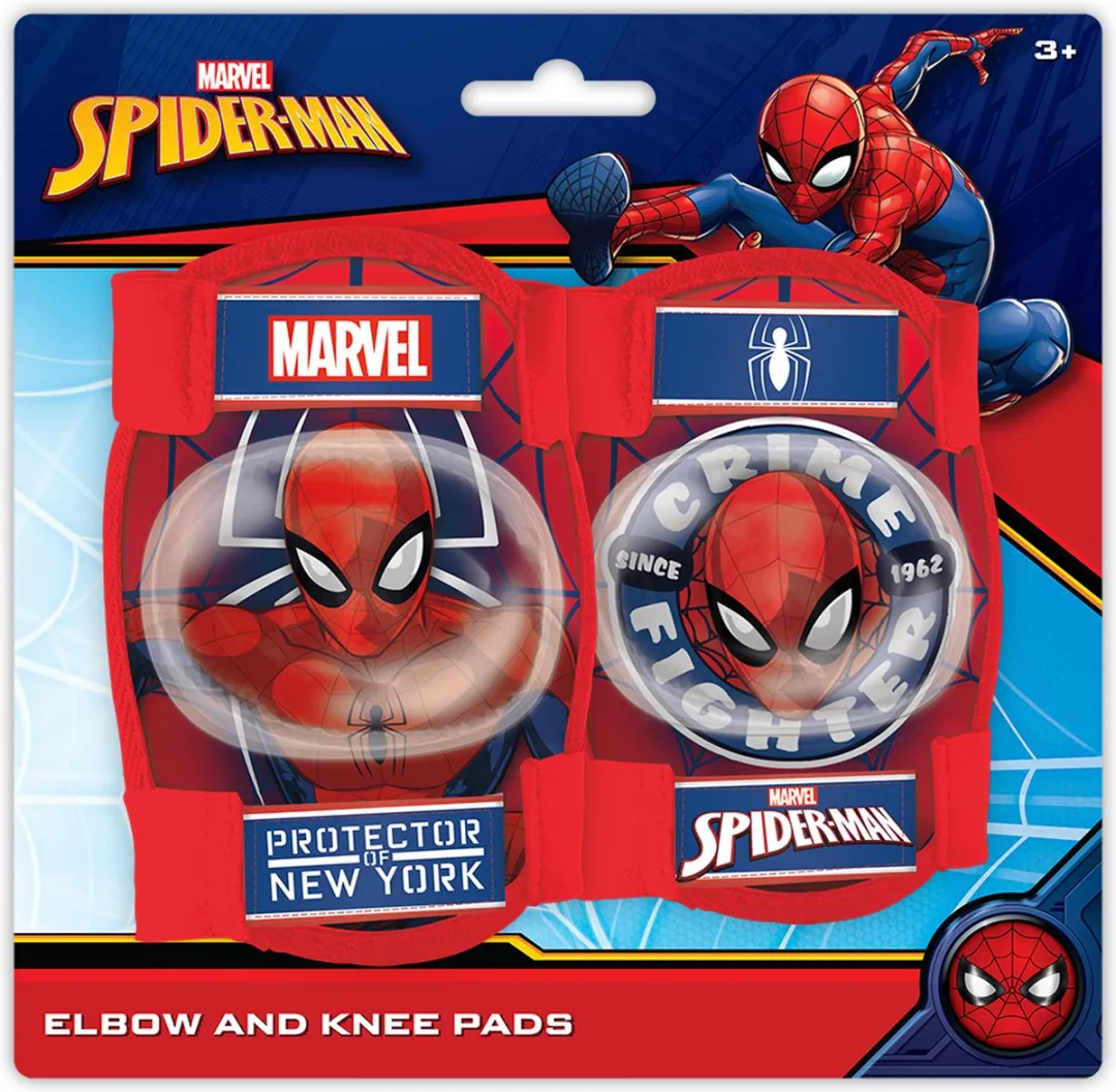 Marvel Spider-Man Junior Beschermset - 4-delig Rood Maat S