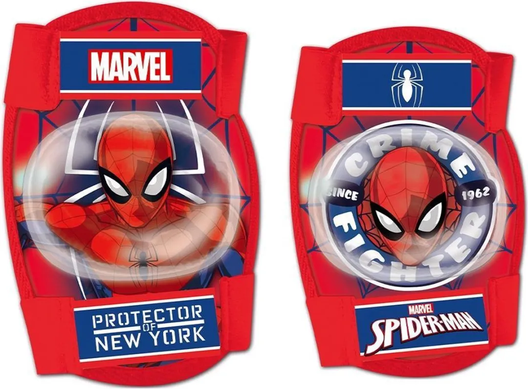 Marvel Spider-Man Junior Beschermset - 4-delig Rood Maat S
