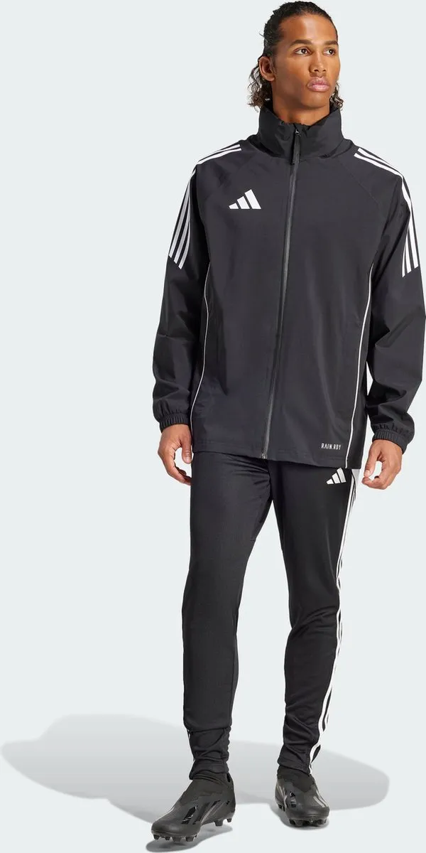 adidas Performance Tiro 24 Regenjack Heren - Zwart - 2XL